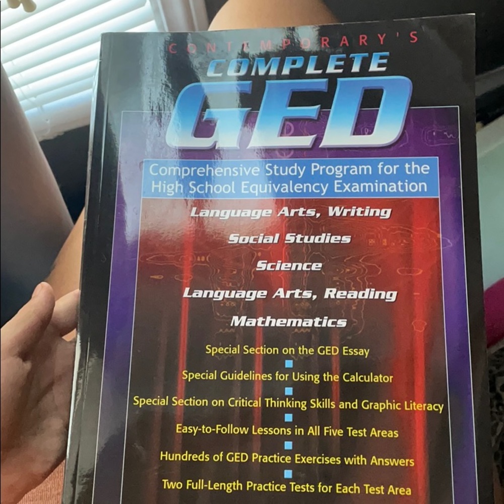 Paperback Complete GED Book